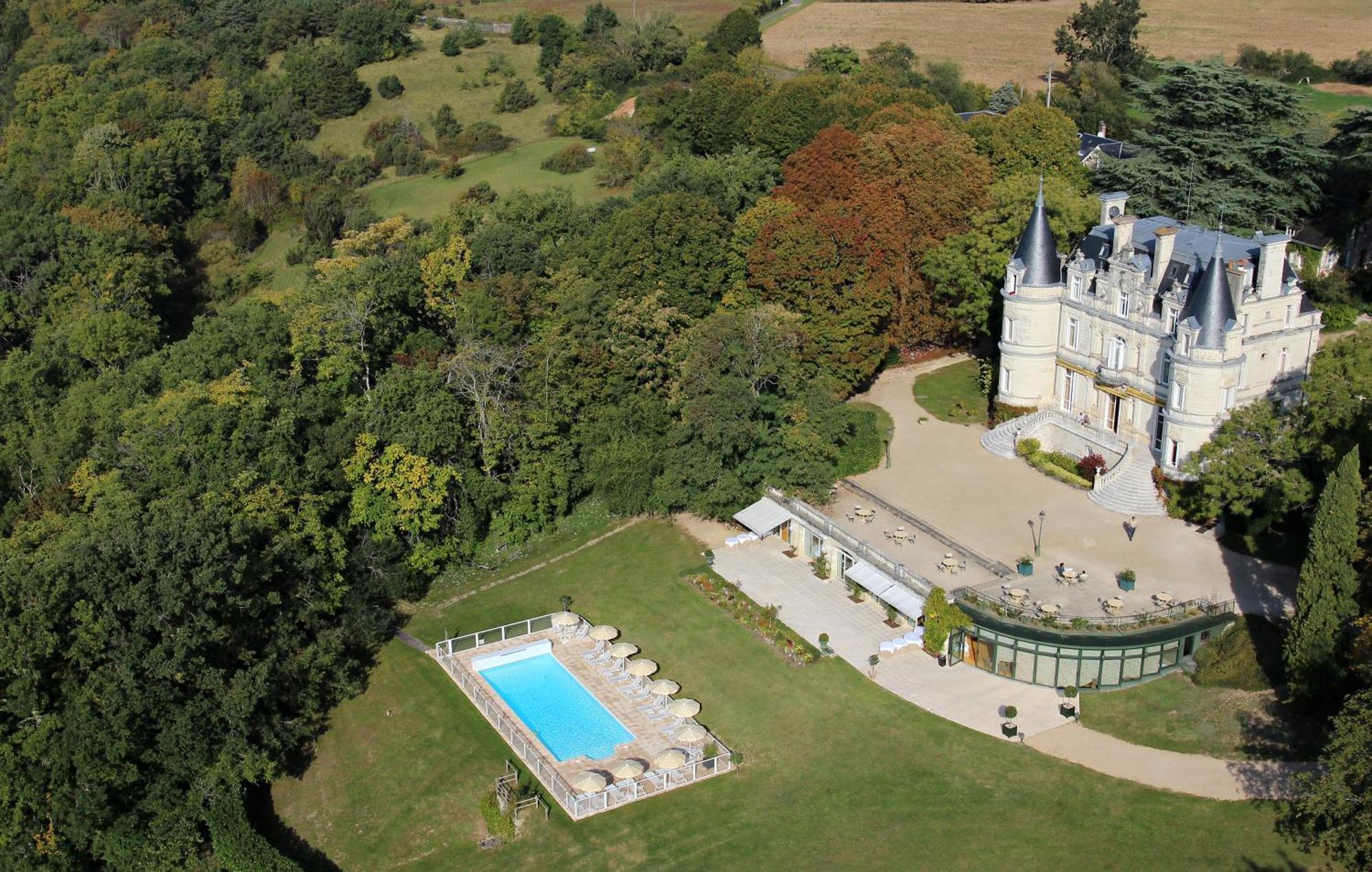 Hotel Domaine De La Tortiniere Veigné Zewnętrze zdjęcie