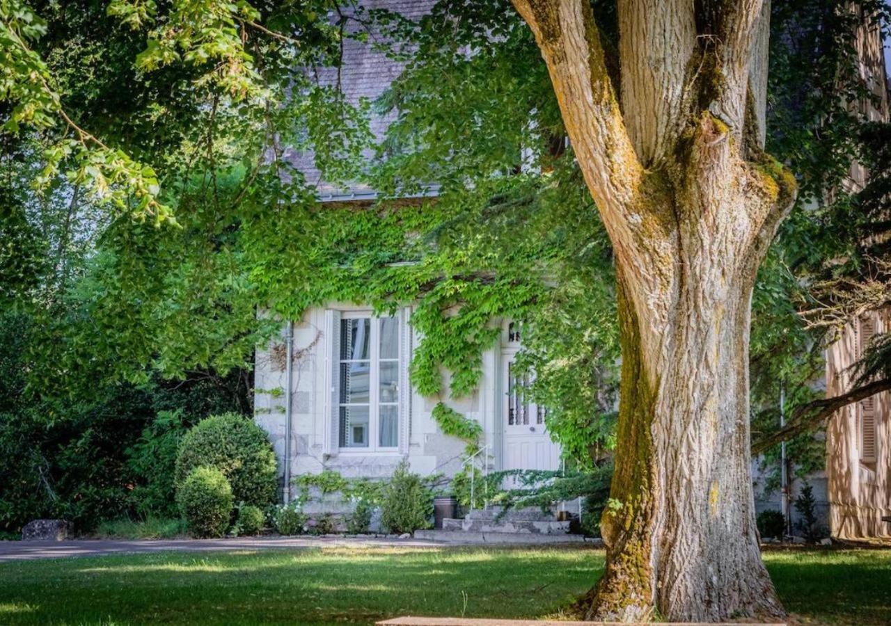 Hotel Domaine De La Tortiniere Veigné Zewnętrze zdjęcie