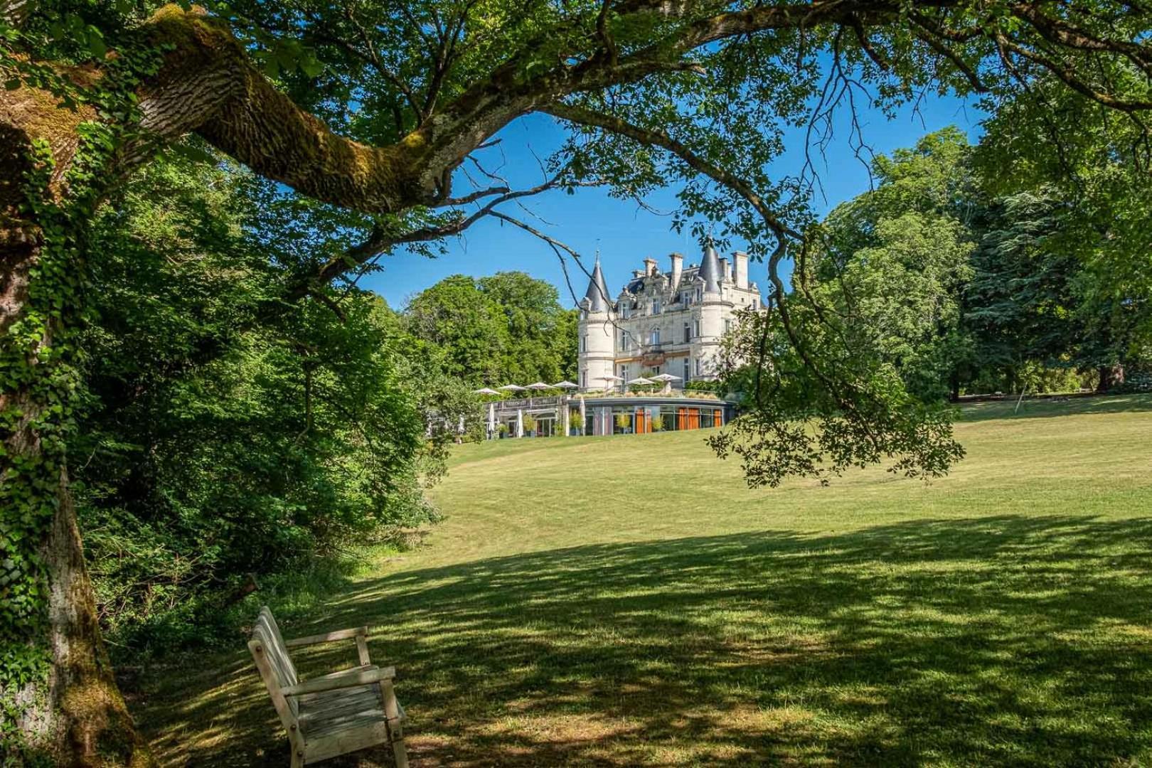 Hotel Domaine De La Tortiniere Veigné Zewnętrze zdjęcie