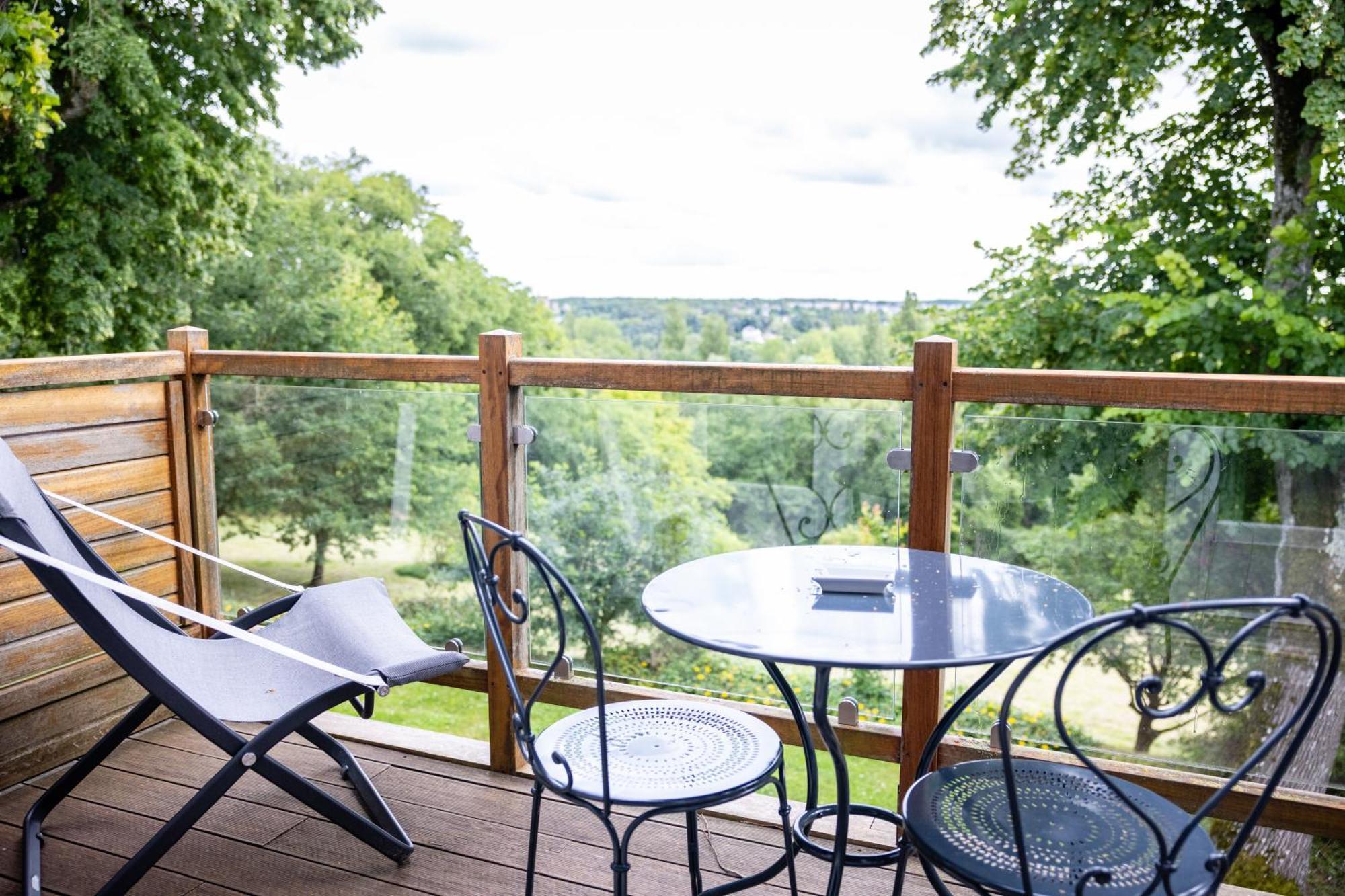 Hotel Domaine De La Tortiniere Veigné Zewnętrze zdjęcie